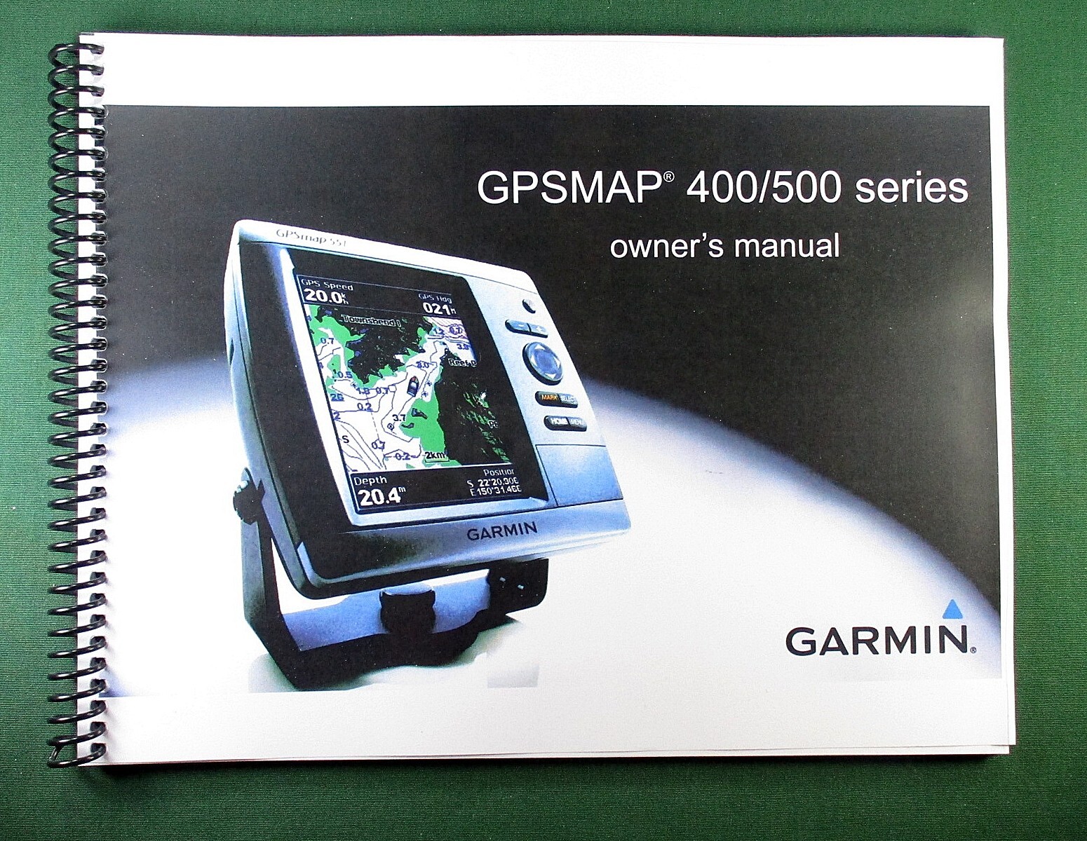 Garmin GPSMap 546 / 546s Owner’s Manual: Full Clor 96 Pages & Clear Covers